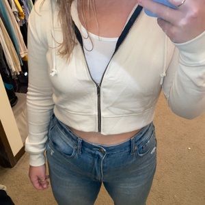 pretty little thing cropped sweatshirt